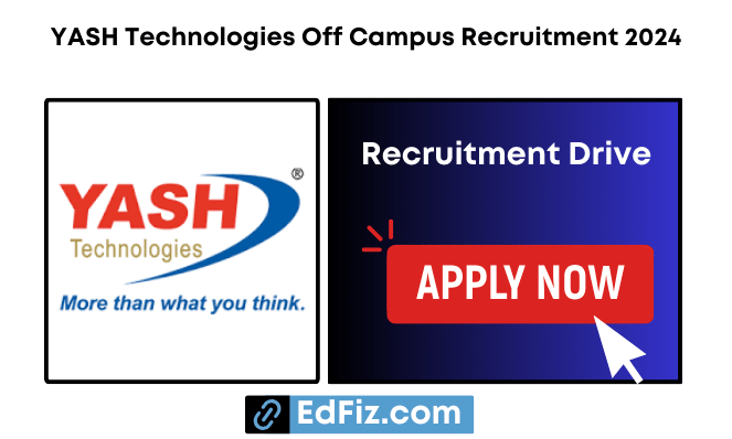 YASH Technologies Off Campus Recruitment 2024