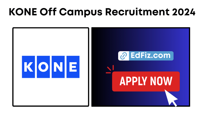 KONE Off Campus Recruitment 2024