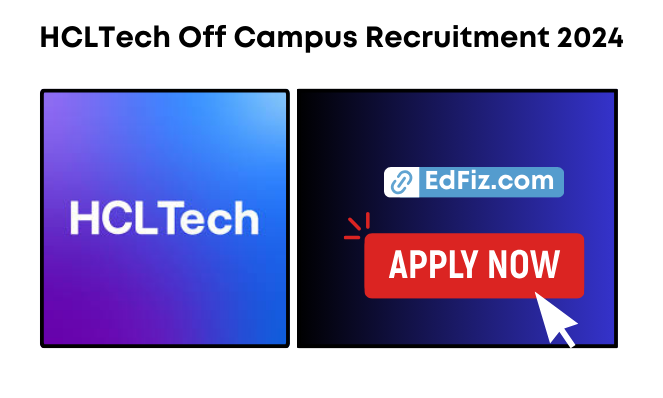 HCLTech Off Campus Recruitment 2024