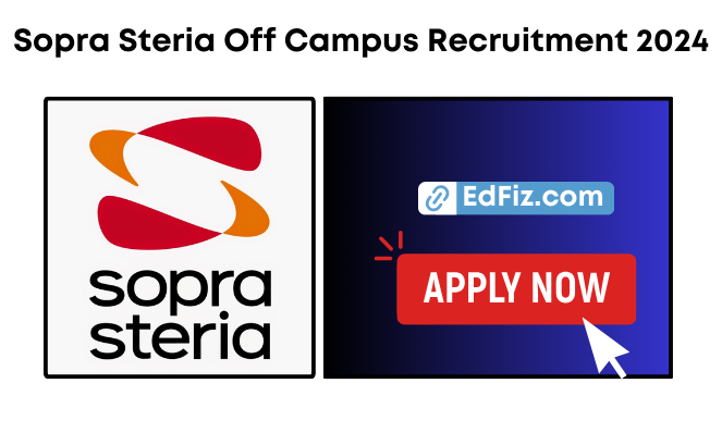 Sopra Steria Off Campus Recruitment 2024