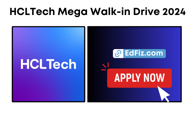 HCLTech Mega Walk-in Drive 2024